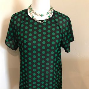 Michael Michael Kors Polka Dot Top